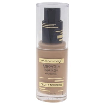 W-c-15925 1 Oz Miracle Match Foundation For Women - No.75 Golden