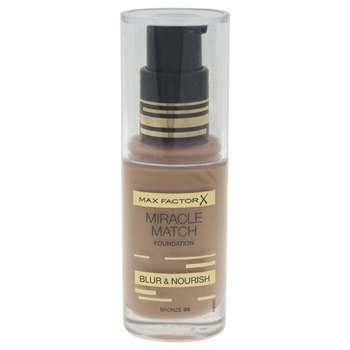 W-c-15927 1 Oz Miracle Match Foundation For Women - No.80 Bronze