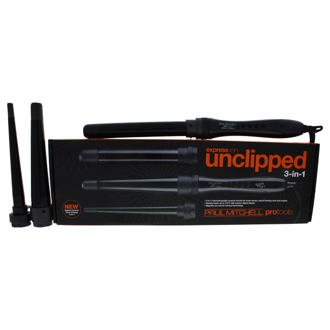U-hc-12739 Express Ion Unclipped 3-in-1 Curling Iron - Model No.31ina, Black - 3 Piece