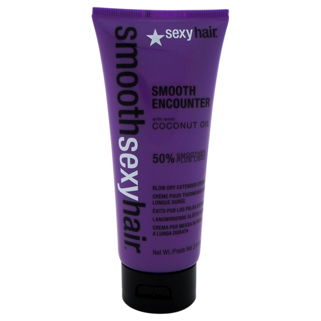 U-hc-10467 3.4 Oz Unisex Smooth Smooth Encounter Blow Dry Extender Creme With Coconut Oil