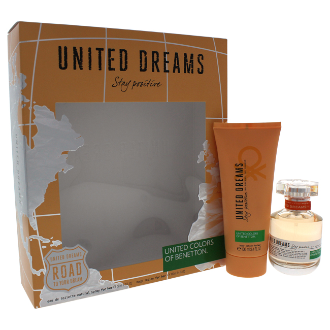 W-gs-4410 Womens United Dreams Stay Positive Gift Set, 2 Piece