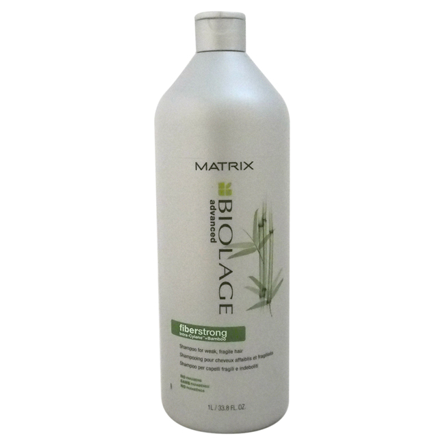 U-hc-8715 33.8 Oz Biolage Advanced Fiberstrong Intra-cylane Plus Bamboo Shampoo For Weak-fragile Hair