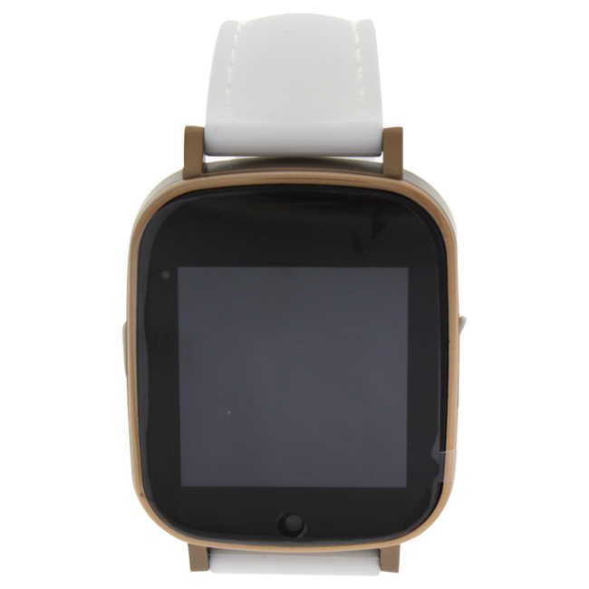 M-wat-1358 Ek-g2 Montre Connectee Bronze & White Silicone Strap Smart Watch For Men