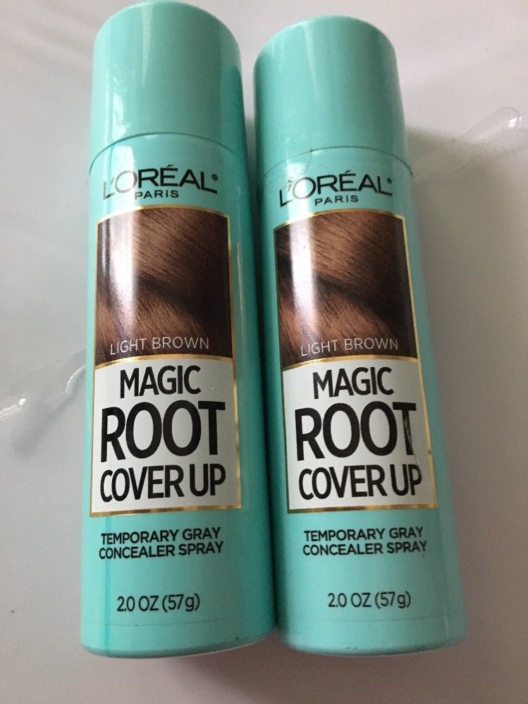 U-hc-13217 2 Oz Root Concealer Temporary Touch Up Spray For Unisex - Light Brown