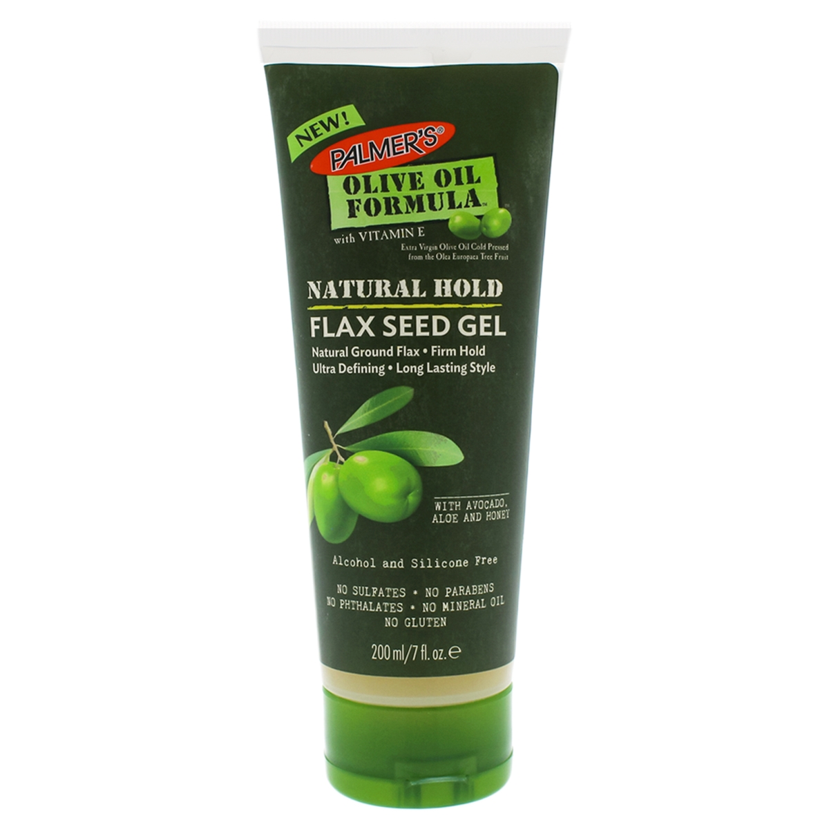 I0088458 Olive Oil Natural Hold Flax Seed Gel For Unisex - 7 Oz