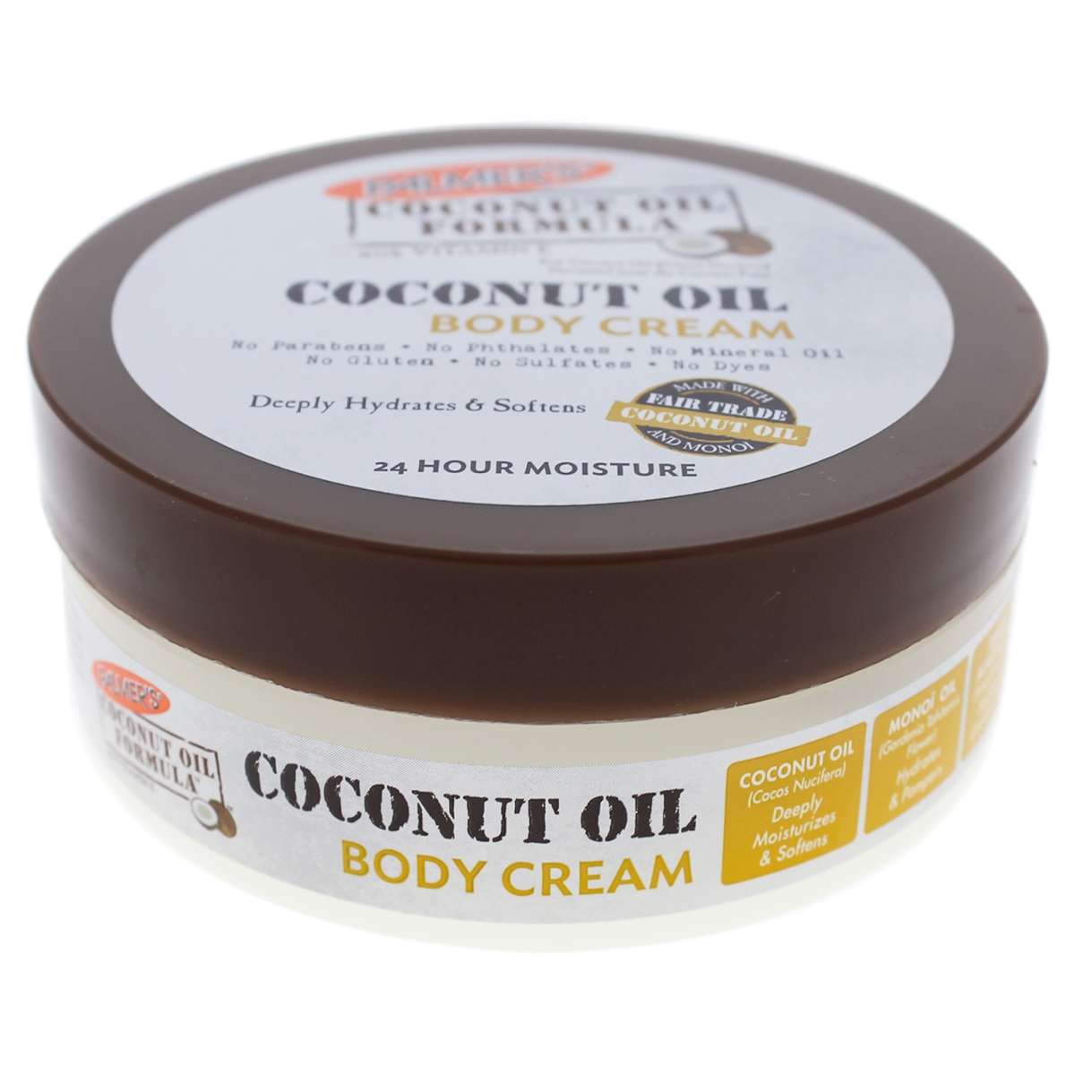 I0088402 Coconut Oil Body Cream For Unisex - 4.4 Oz