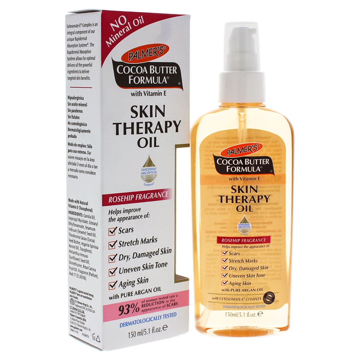 I0088392 Cocoa Butter Skin Therapy Oil For Unisex - 5.1 Oz