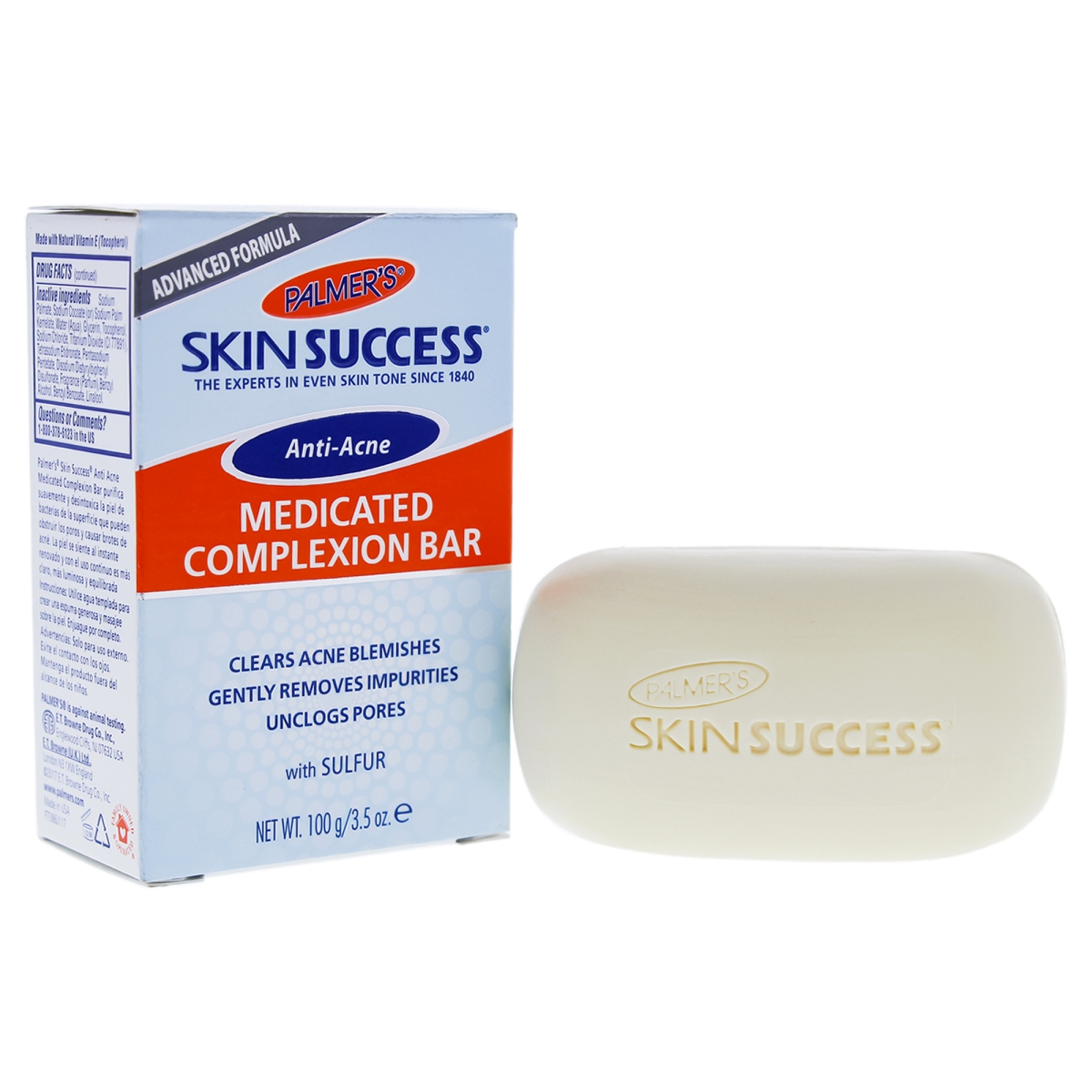I0088480 Skin Success Eventone Medicated Complexion Bar Cleanser For Unisex - 3.5 Oz