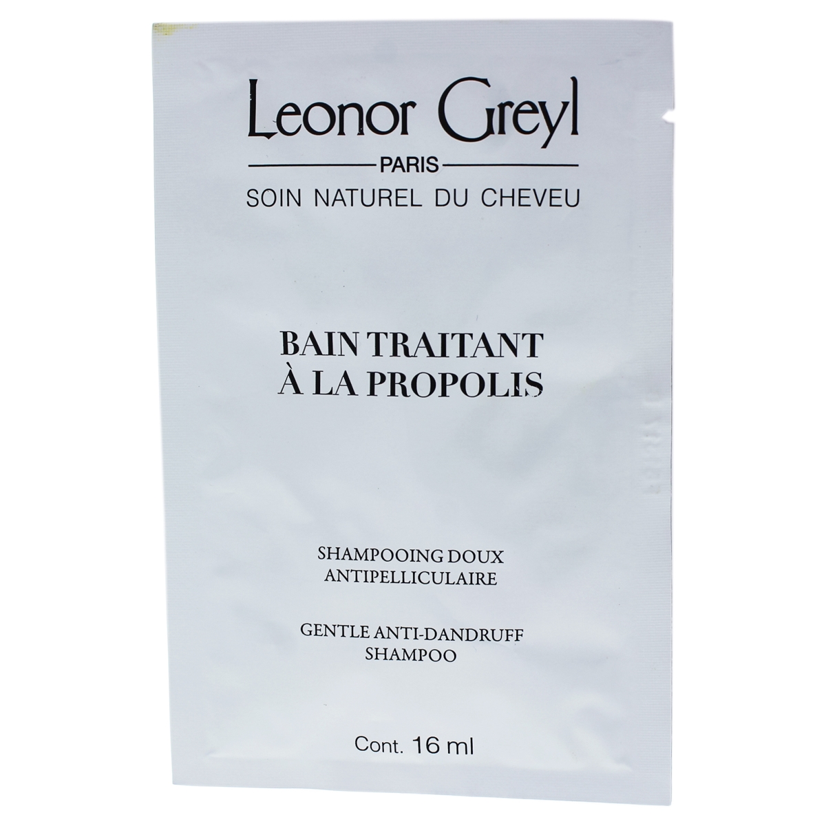 I0086602 Bain Traitant A La Propolis Shampoo For Unisex - 16 Ml