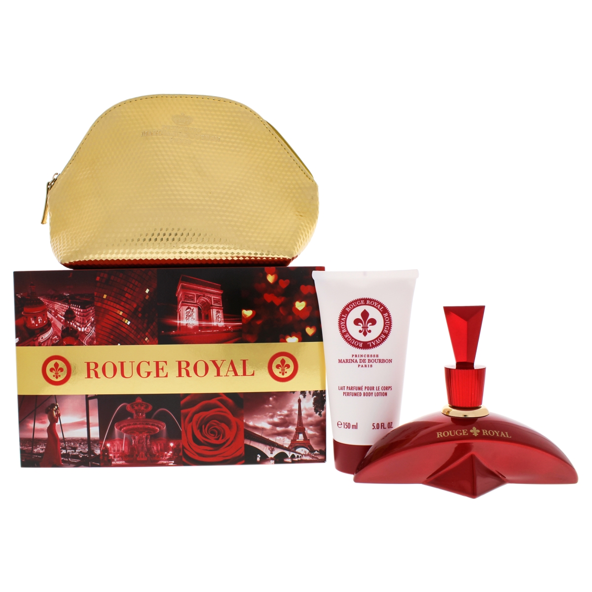Princesse Marina De Bourbon I0089310 Rouge Royal 3 Piece Gift Set For Women