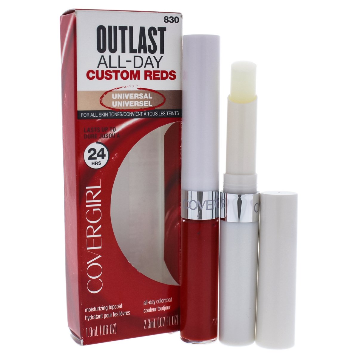 I0085053 Outlast All Day Lip Color For Women - 830 Your Classic Red - 0.13 Oz