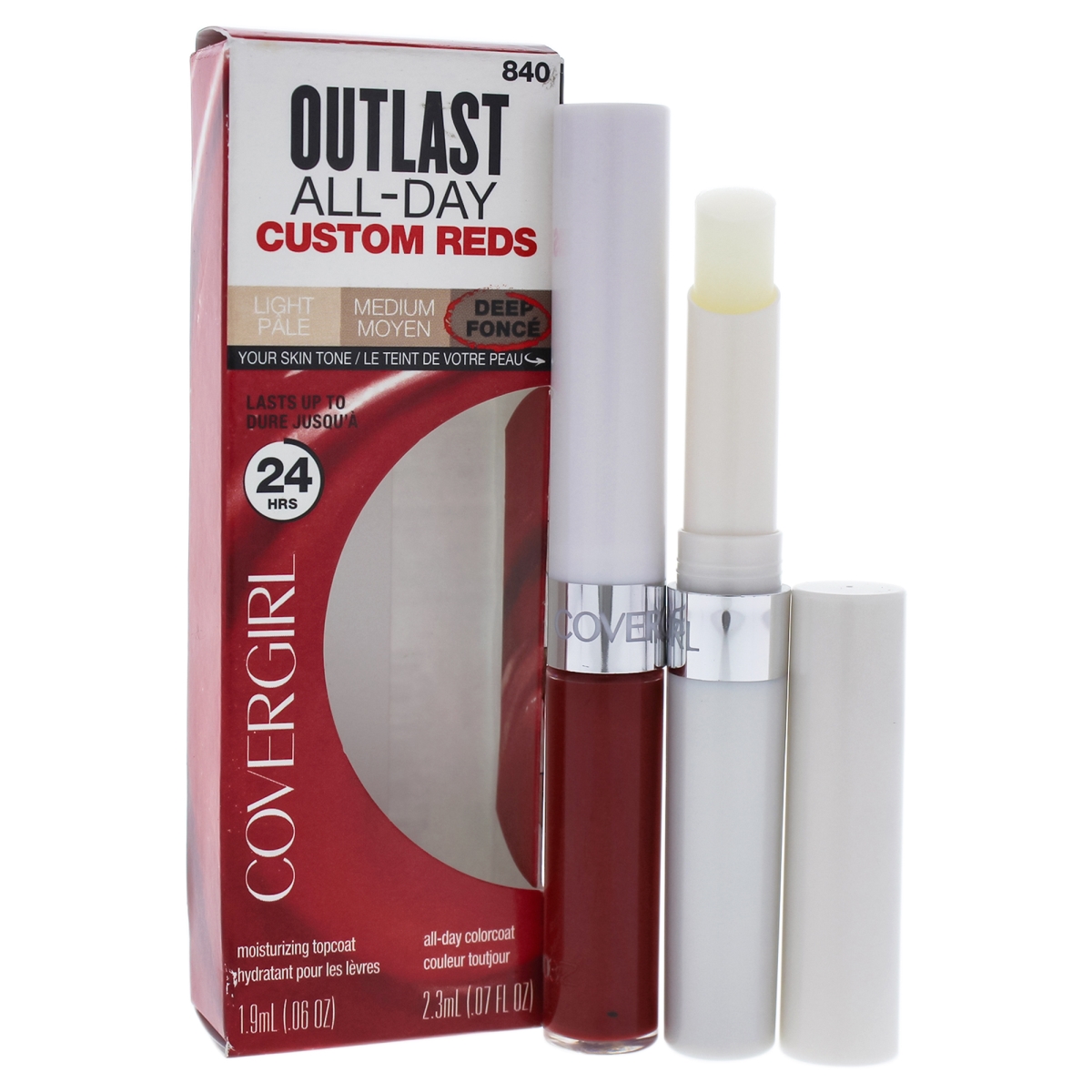 I0085054 Outlast All-day Custom Reds Lipcolor - 840 Signature Scarlet - 0.13 Oz