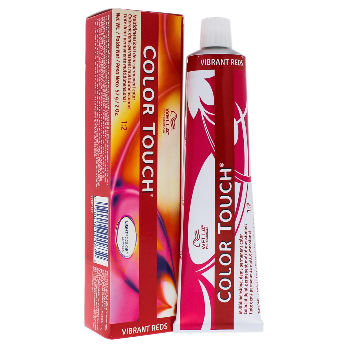 I0086480 Color Touch Demi & Permanent Hair Color For Unisex - 6 47 Dark Blonde & Red Brown - 2 Oz