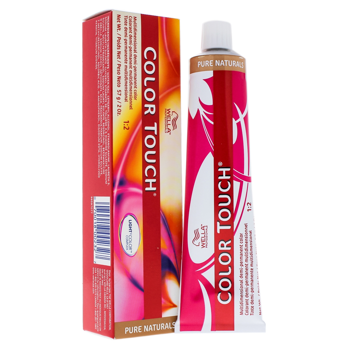 I0086477 Color Touch Demi & Permanent Hair Color For Unisex - 5 03 Light Brown & Natual Gold - 2 Oz
