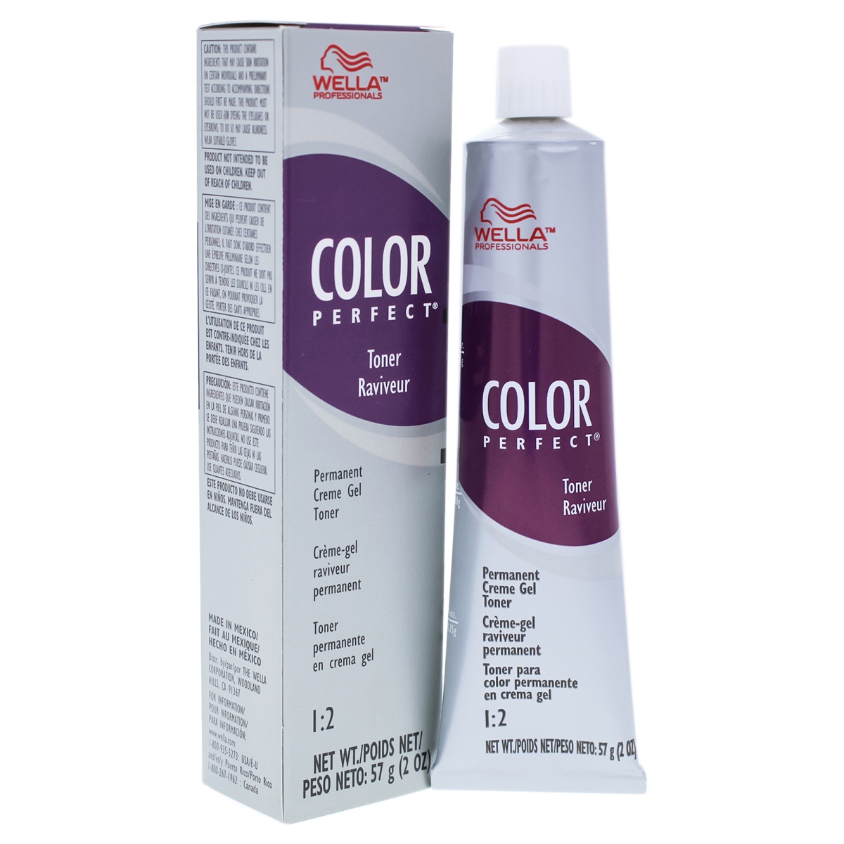 I0086927 Color Perfect Permanent Creme Gel Toner Hair Color For Women - T11a Lightest Ash Blonde - 2 Oz
