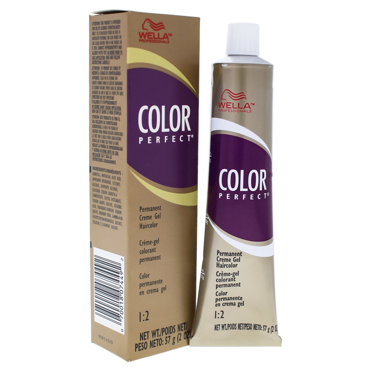 I0086462 Color Perfect Permanent Creme Gel Hair Color For Unisex - Bb Blonding Booster - 2 Oz