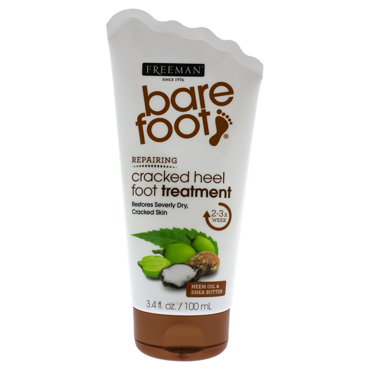 I0083771 Barefoot Cracked Heels Treatment For Unisex - 3.4 Oz