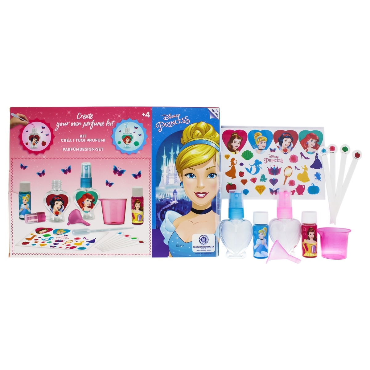 I0089364 8 Piece Princess Create Your Perfume Gift Set For Kids