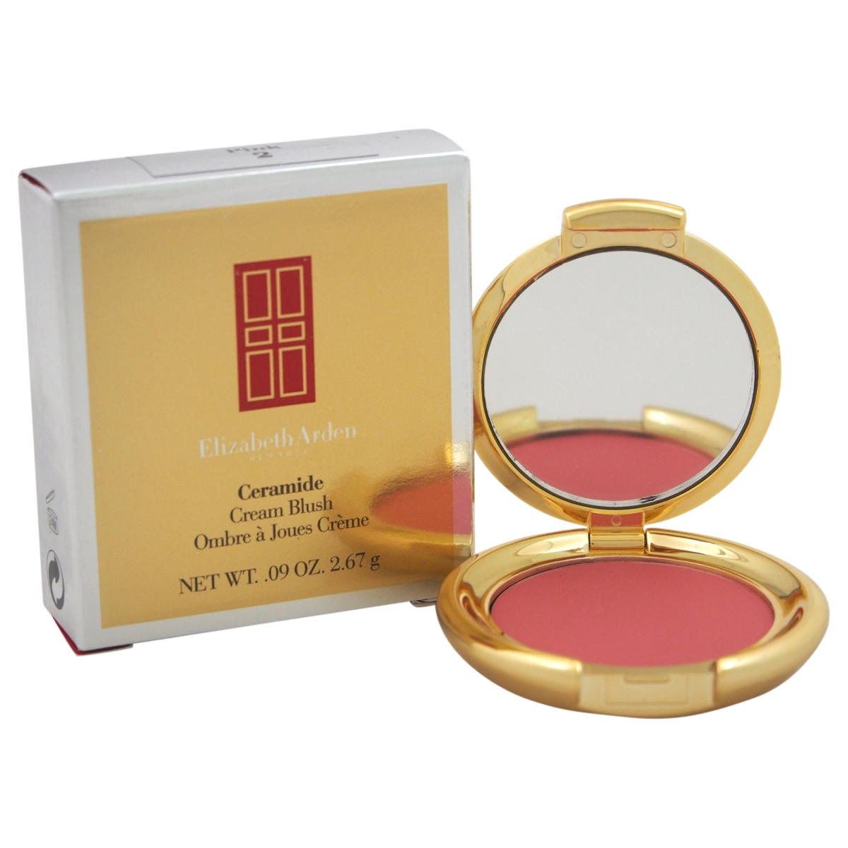 W-c-10424 0.09 Oz Ceramide Cream Blush For Womens - No. 2 Pink