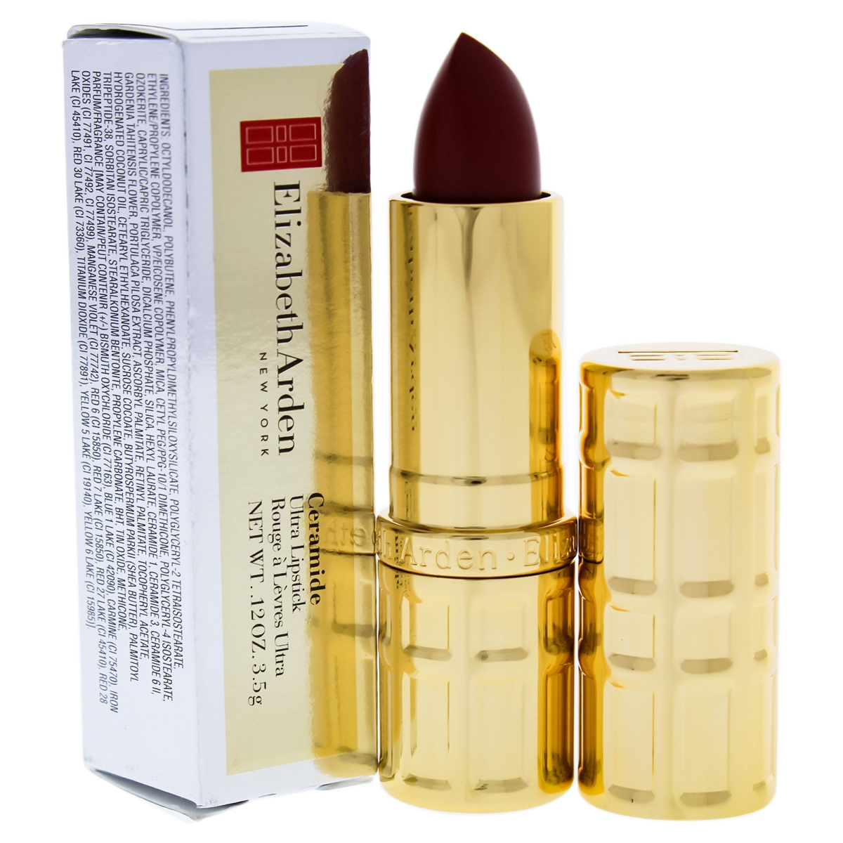 I0084951 0.12 Oz Ceramide Ultra Lipstick For Womens - 02 Brick
