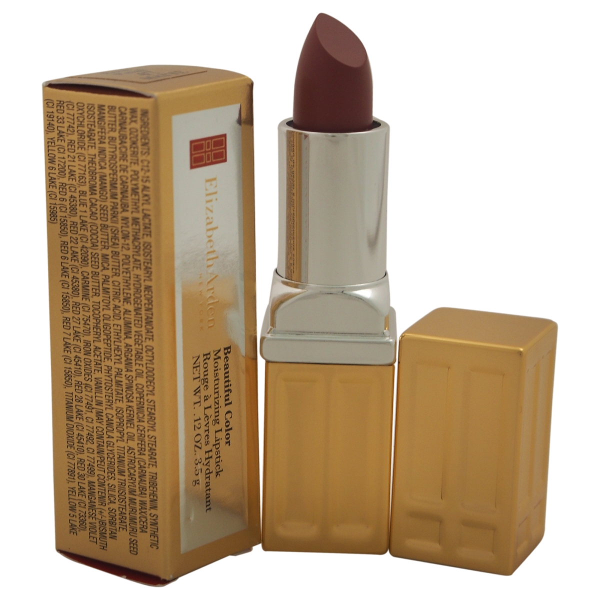 W-c-10421 0.12 Oz Beautiful Color Moisturizing Lipstick For Womens - No. 47 Matte Rose Petal