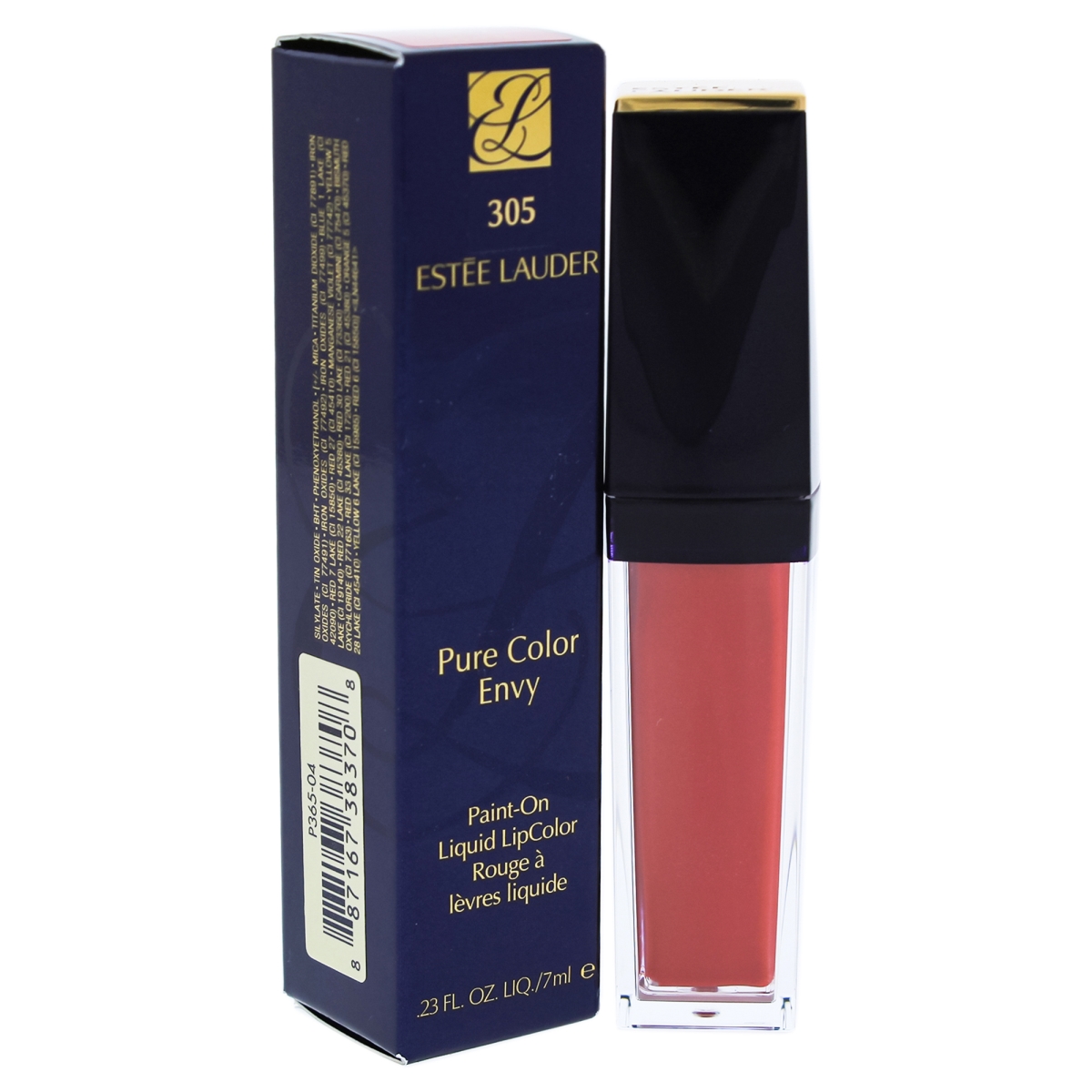 I0086132 0.23 Oz Pure Color Envy Paint-on Liquid Lip Color For Womens - 305 Patently Peach