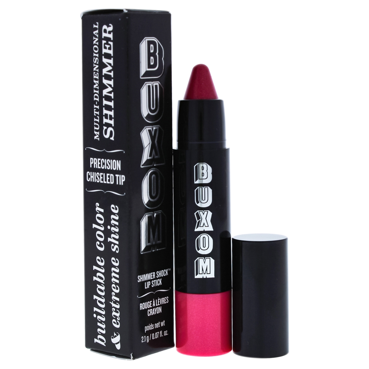 I0086657 0.07 Oz Shimmer Shock Lipstick For Womens - Aftershock