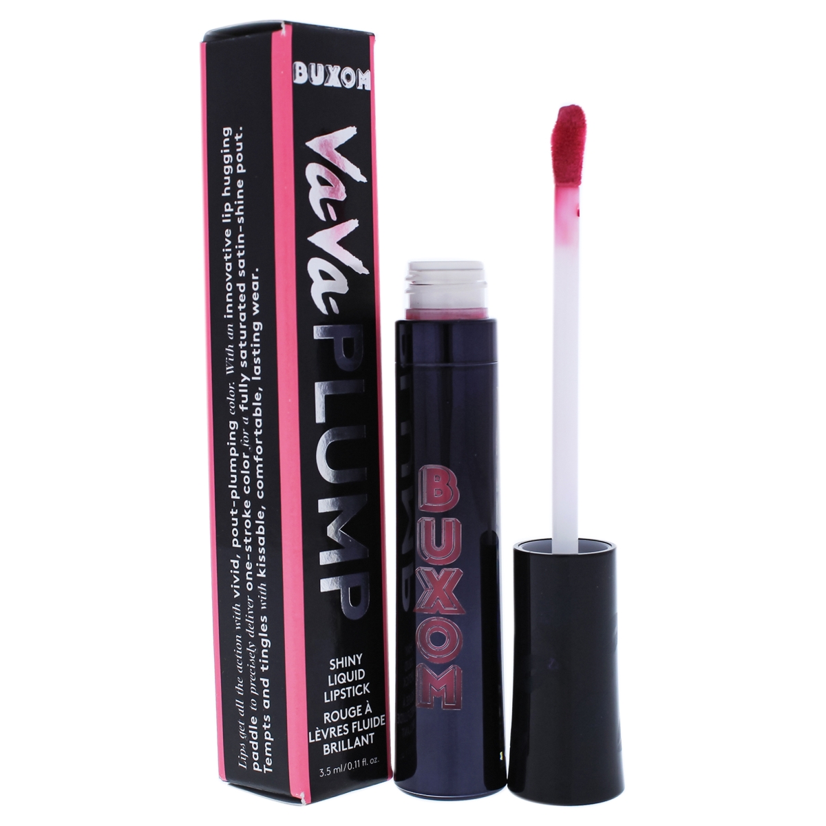 I0086756 0.11 Oz Va-va Plump Shiny Liquid Lipstick For Womens - Push Up Pink