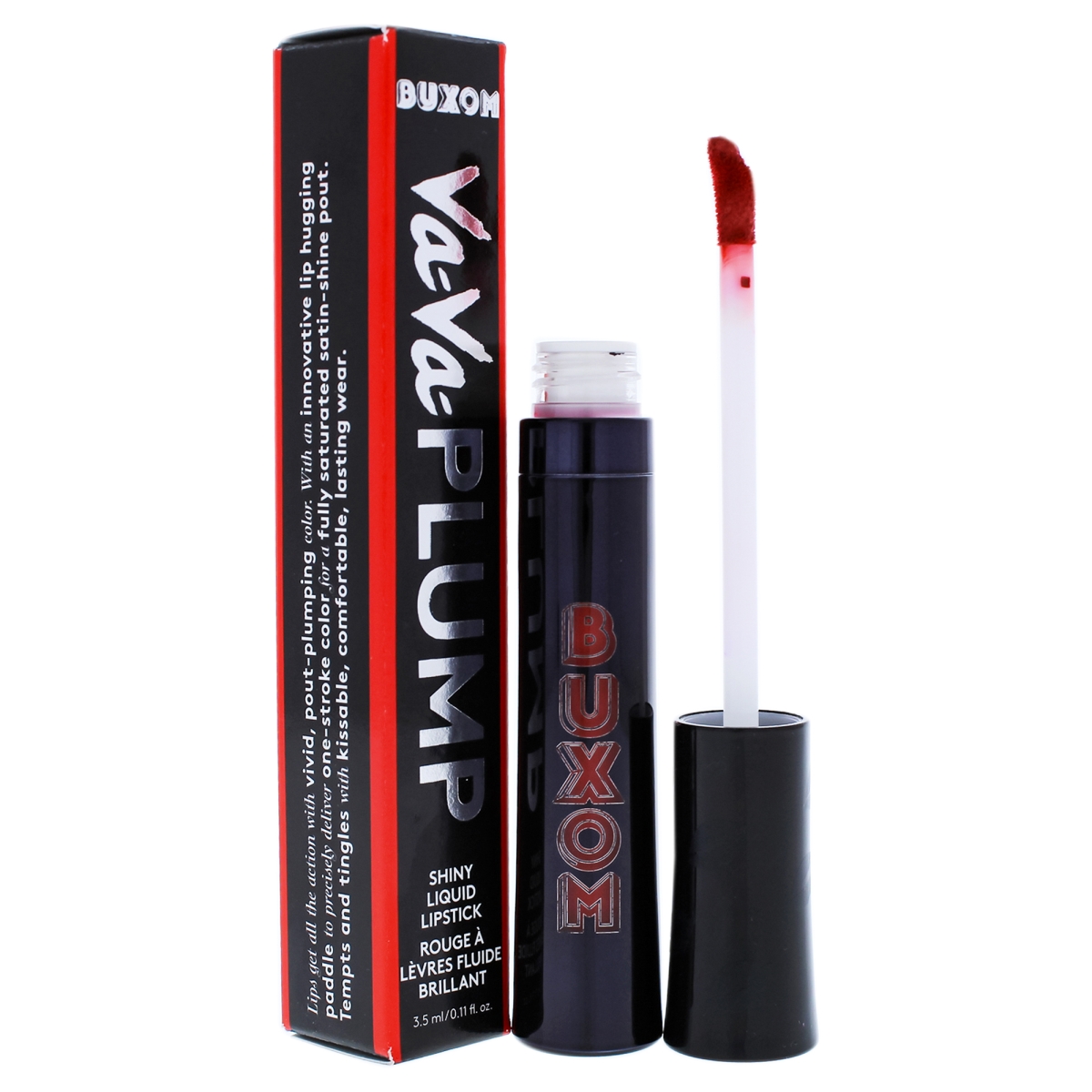I0086754 0.11 Oz Va-va Plump Shiny Liquid Lipstick For Womens - Make It Hot