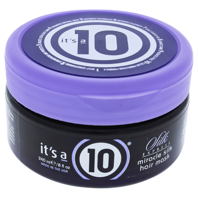 Its A 10 I0090162 Silk Express Miracle Silk Hair Mask By Its A 10 For Unisex - 8 Oz