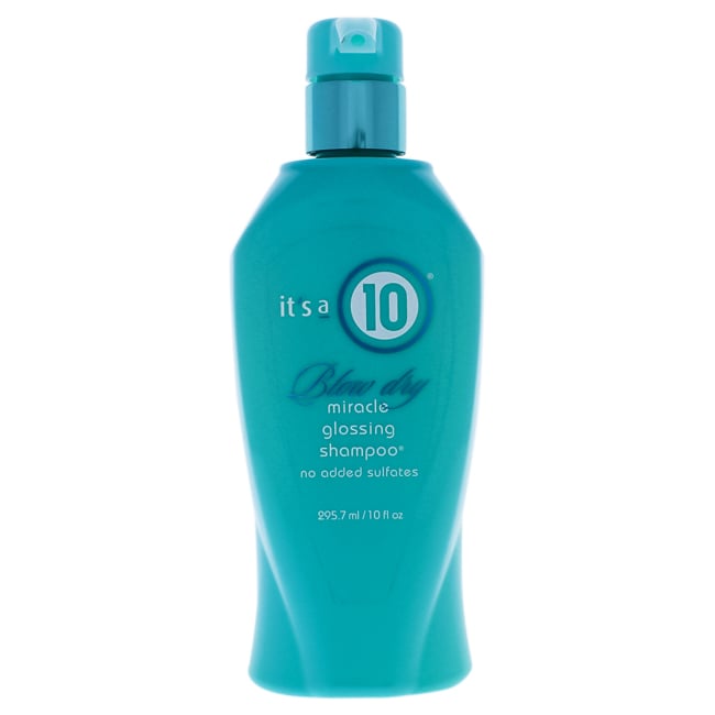 Its A 10 I0090328 Miracle Blow Dry Glossing Shampoo By Its A 10 For Unisex - 10 Oz