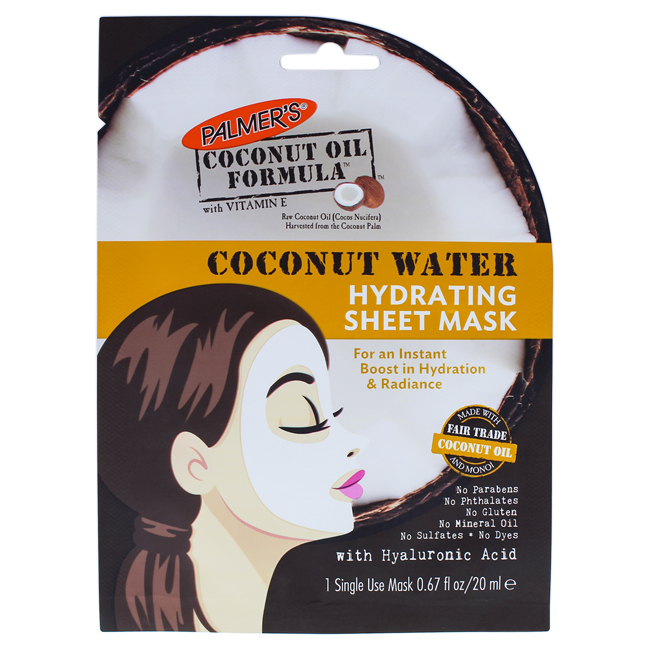 I0088434 0.67 Oz Coconut Water Hydrating Sheet Mask By For Women