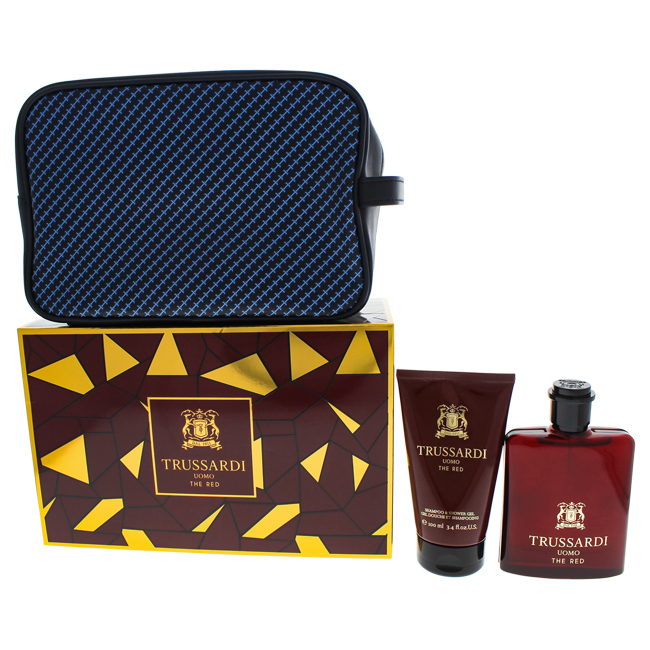 I0090798 3 Piece Uomo The Red By Gift Set For Men