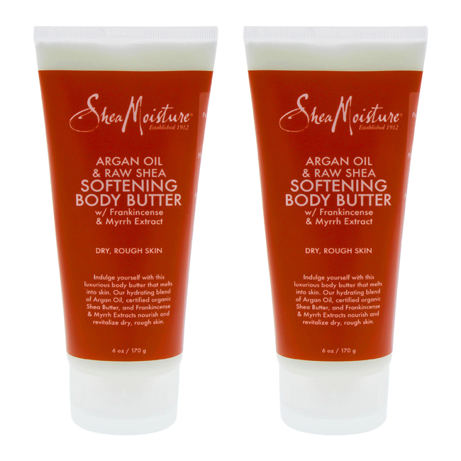 UPC 843711233233 product image for Shea Moisture K0000345 6 oz Argan Oil & Raw Shea Softening Body Butter by Shea M | upcitemdb.com