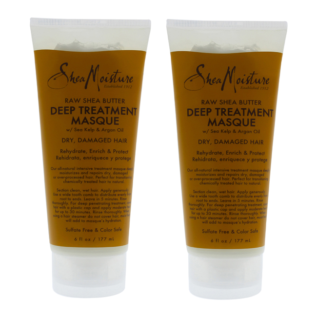 K0000294 6 Oz Raw Shea Butter Deep Treatment Masque By For Unisex - Pack Of 2