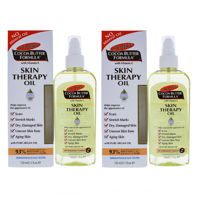 K0000332 5.1 Oz Cocoa Butter Formula Skin Therapy Oil With Vitamin E By For Unisex - Pack Of 2
