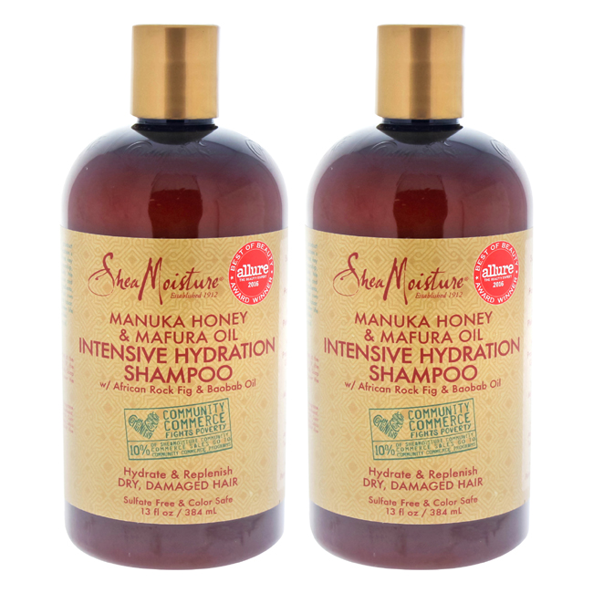 K0000085 13 Oz Manuka Honey & Mafura Oil Intensive Hydration Shampoo By For Unisex - Pack Of 2