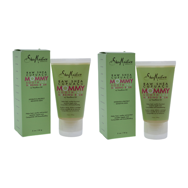 K0000245 2 Oz Raw Shea Cupuacu Mommy Soothing Nursing Balm By For Women - Pack Of 2