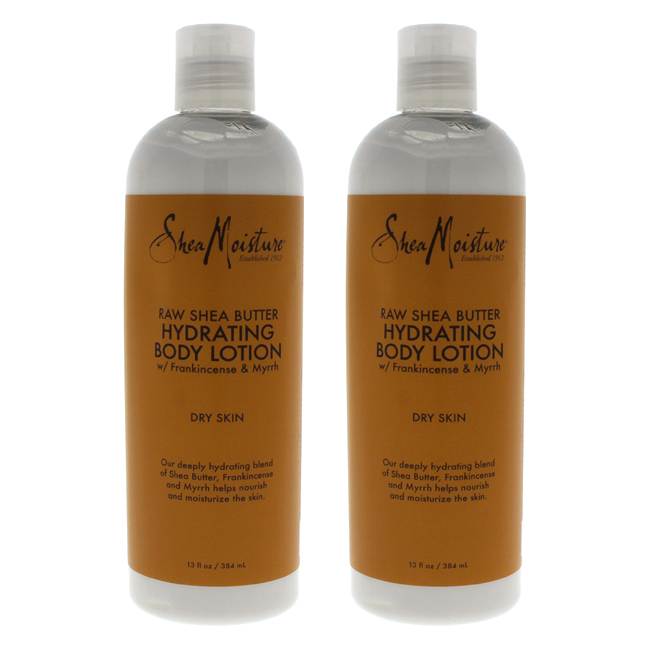 K0000311 13 Oz Raw Shea Butter Hydrating Body Lotion By For Unisex - Pack Of 2