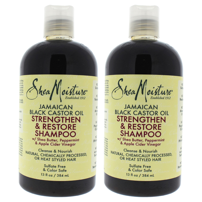 K0000031 13 Oz Jamaican Black Castor Oil Strengthen, Grow & Restore Shampoo By For Unisex - Pack Of 2