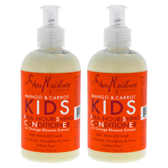 K0000150 8 Oz Mango & Carrot Kids Extra-nourishing Conditioner By For Kids - Pack Of 2