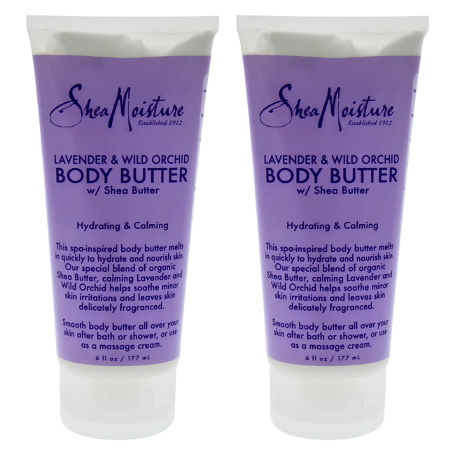 K0000054 6 Oz Lavender & Wild Orchid Body Butter By For Unisex - Pack Of 2