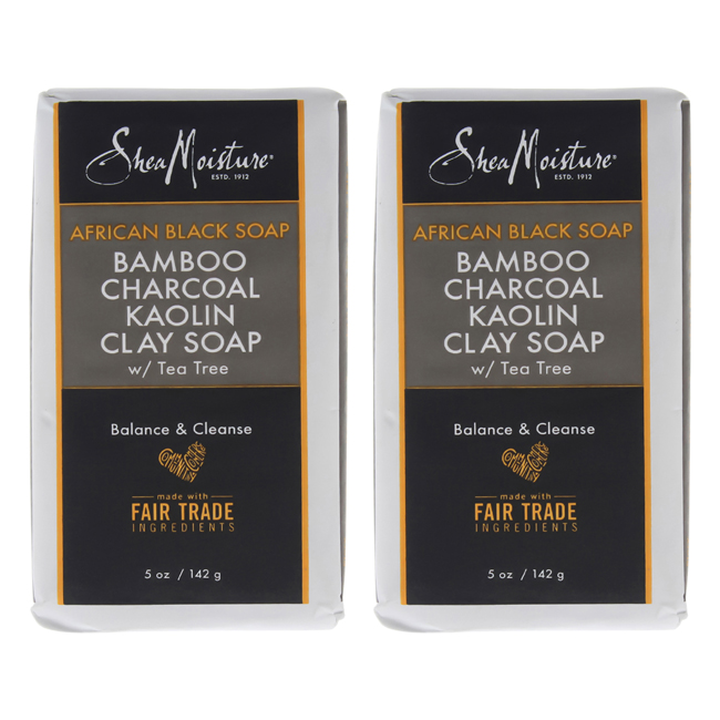 UPC 843711236098 product image for K0000286 5 oz African Black Soap Bamboo Charcoal Kaolin Clay Soap by  for Unisex | upcitemdb.com