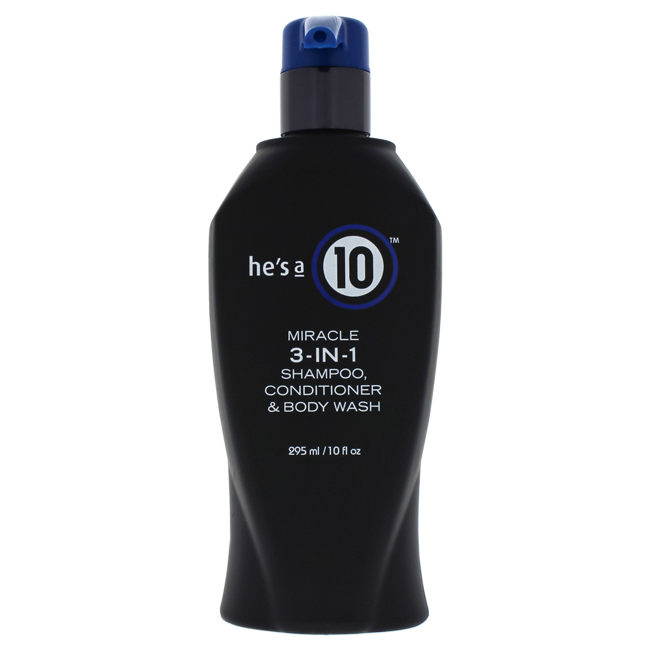 Its A 10 I0090909 10 Oz He Is A Miracle 3-in-1 Shampoo, Conditioner & Body Wash By Its A 10 For Men