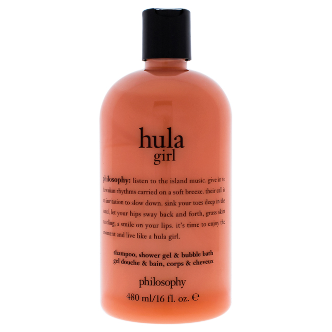 I0091101 16 Oz Hula Girl Shampoo Shower Gel & Bubble Bath By For Unisex