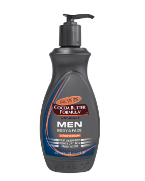 K0000431 Cocoa Butter Body & Face Lotion For Men - 13.5 Oz - Pack Of 2