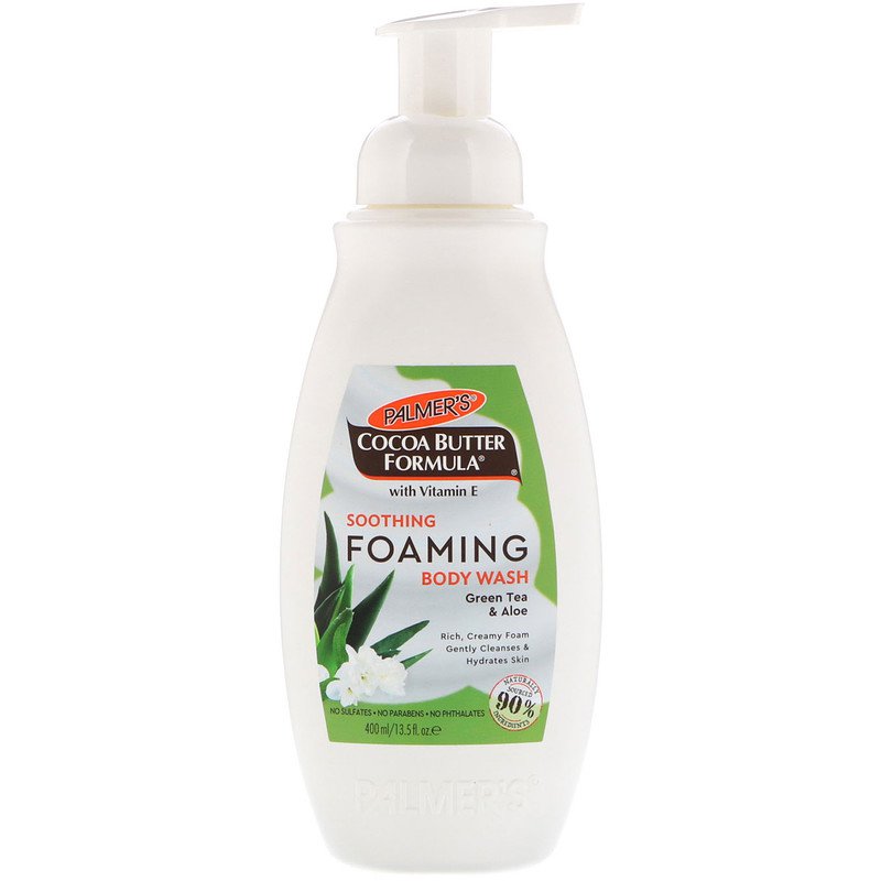 K0000439 Cocoa Butter Soothing Foaming Body Wash For Unisex - 13.5 Oz - Pack Of 2