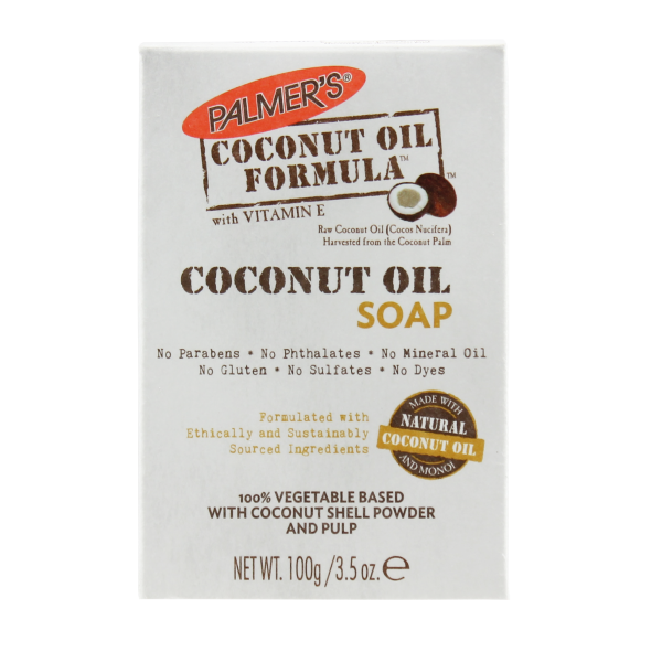 K0000456 Coconut Oil Soap For Unisex - 3.5 Oz - Pack Of 2