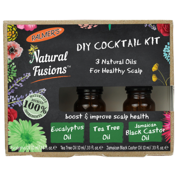 K0000471 Natural Fusions Healthy Scalp Diy Eucalyptus Oil Cocktail Kit For Unisex - 3 X 0.33 Oz - Pack Of 2