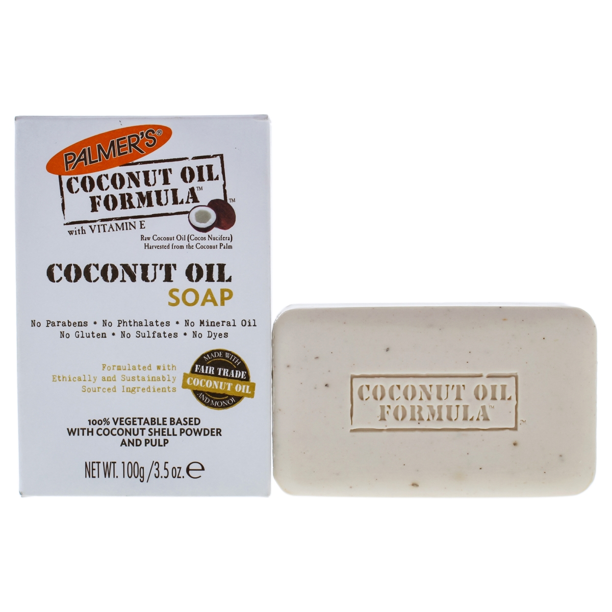 I0088425 Coconut Oil Soap For Unisex - 3.5 Oz